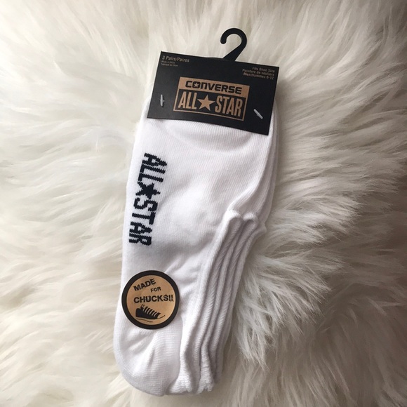 converse all star no show socks